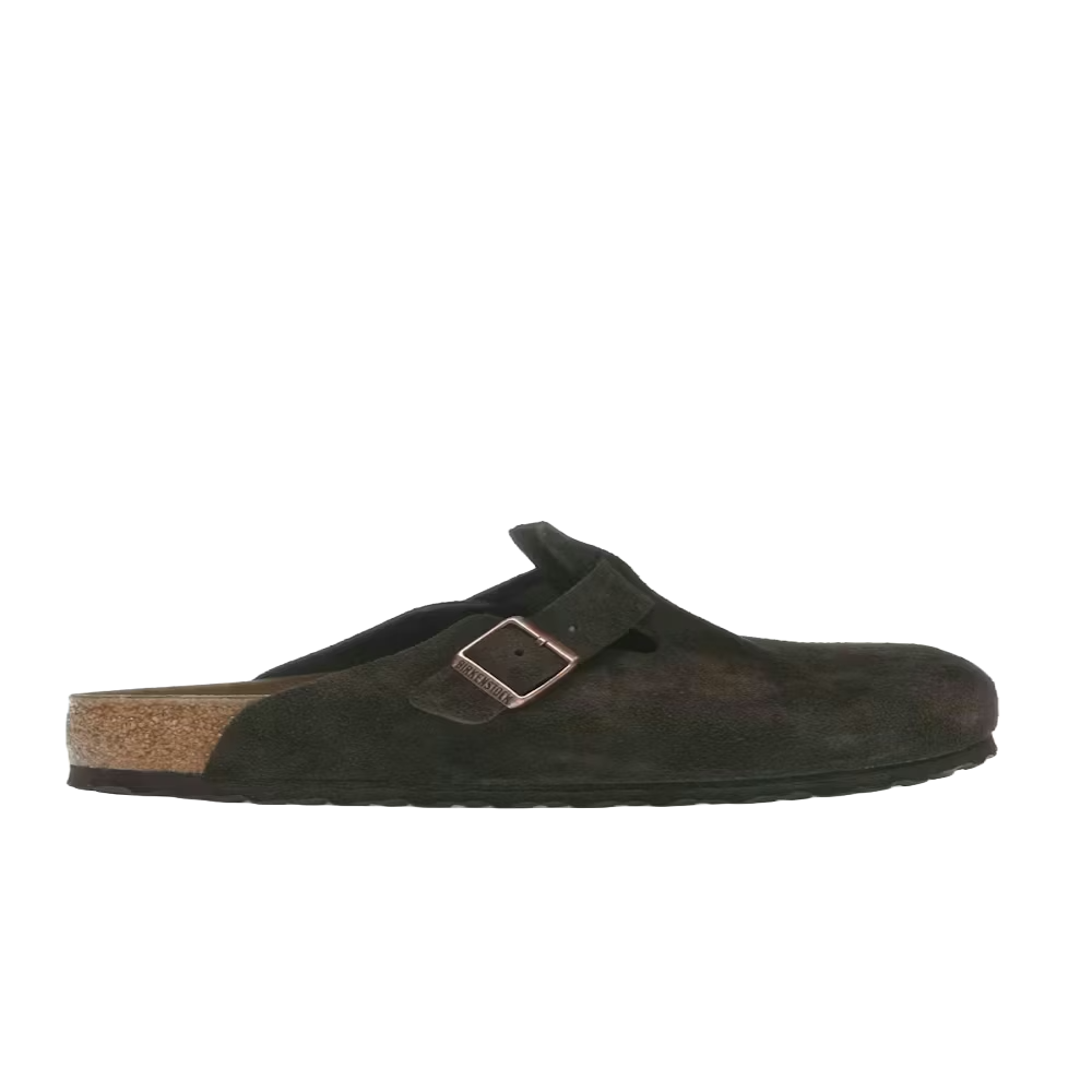 BIRKENSTOCK BOSTON SUEDE MOCHA