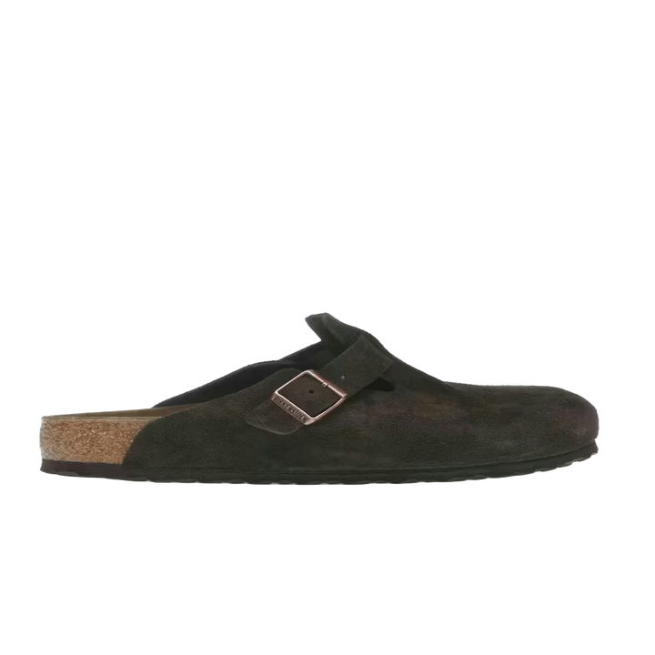 BIRKENSTOCK BOSTON SUEDE MOCHA