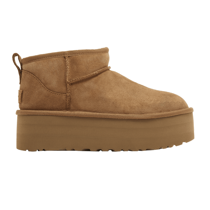 UGG CLASSIC ULTRA MINI PLATFORM BOOT CHESTNUT (WOMEN&