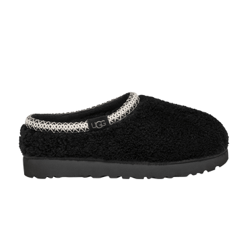 UGG TASMAN MAXI CURLY SLIPPER BLACK (WOMEN'S) — Stock