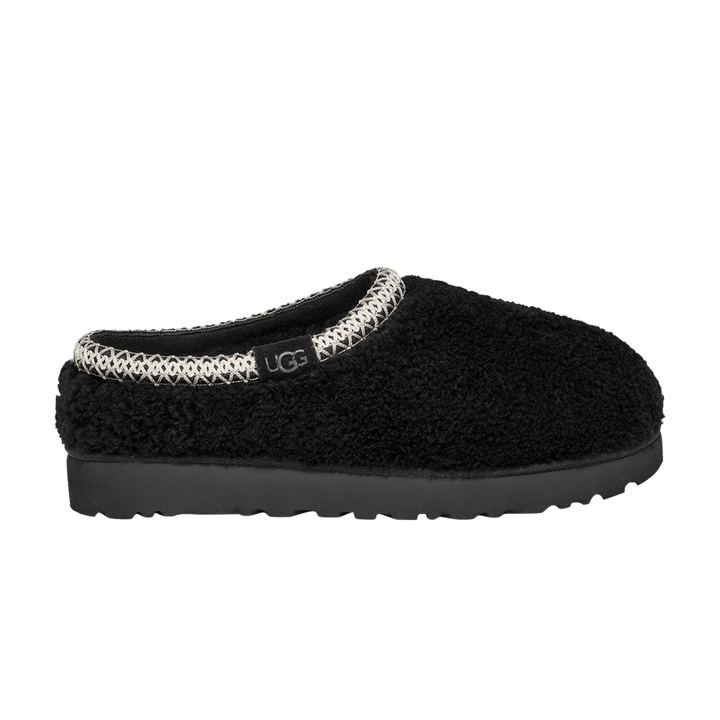 UGG TASMAN MAXI CURLY SLIPPER BLACK (WOMEN&