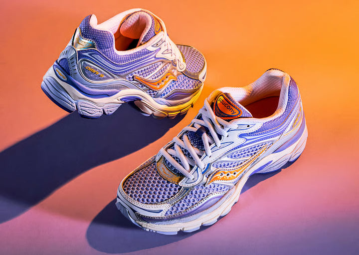 SAUCONY OMNI 9 SPEED SHADES ORANGE BLUE