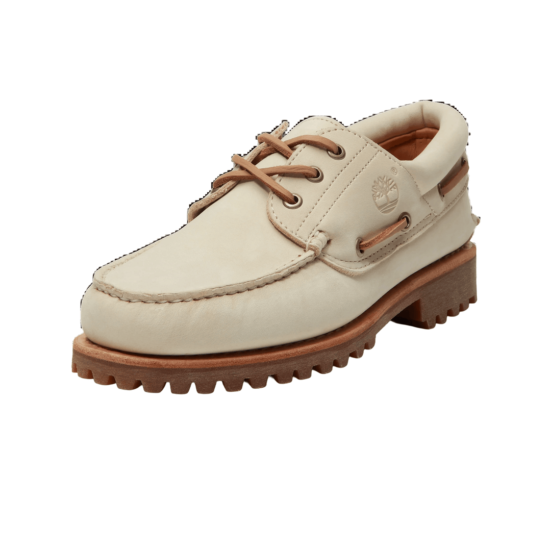 TIMBERLAND 3 EYE LUG BOAT SHOE &