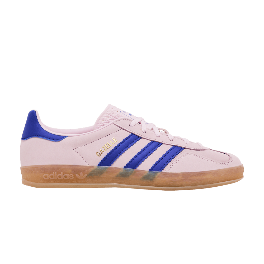 ADIDAS GAZELLE INDOOR CLEAR PINK LUCID BLUE (WOMEN&