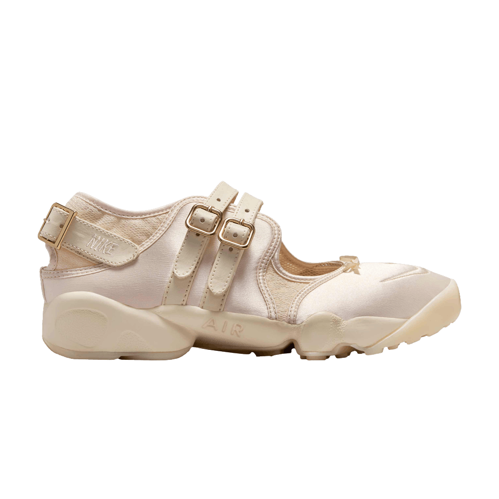 NIKE AIR RIFT PEARL WHITE BUCKLE STRAP (WOMEN&