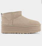 UGG CLASSIC ULTRA MINI PLATFORM BOOT SAND OFFICE EXCLUSIVE WOMENS
