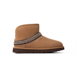UGG CLASSIC MINI CRESCENT CHESTNUT (WOMEN'S)