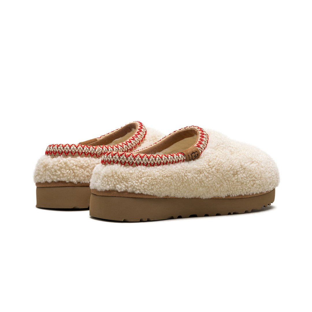 UGG TASMAN MAXI CURLY SLIPPER NATURAL (WOMEN&