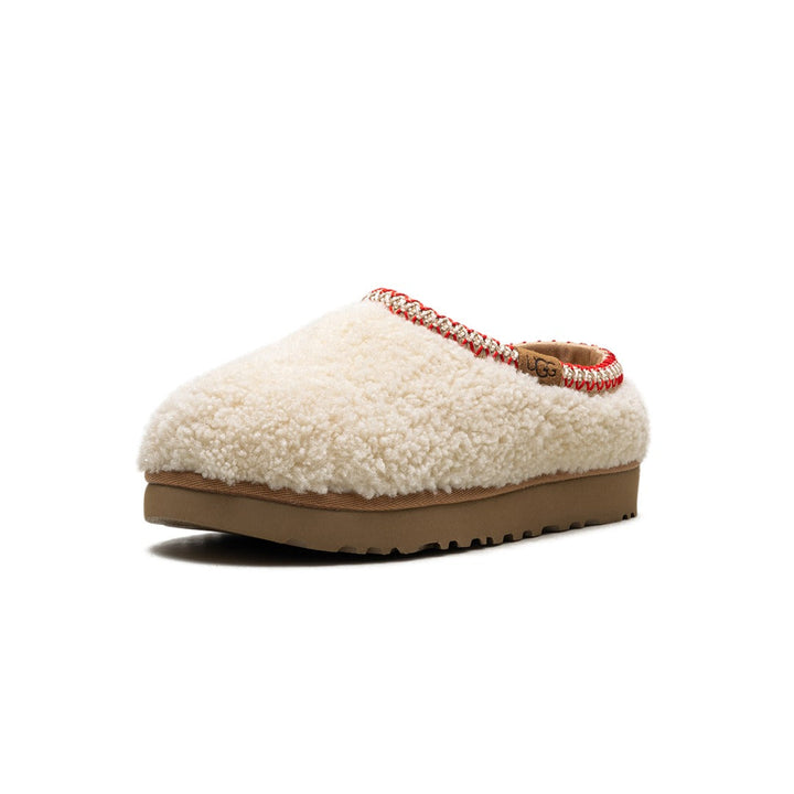 UGG TASMAN MAXI CURLY SLIPPER NATURAL (WOMEN&