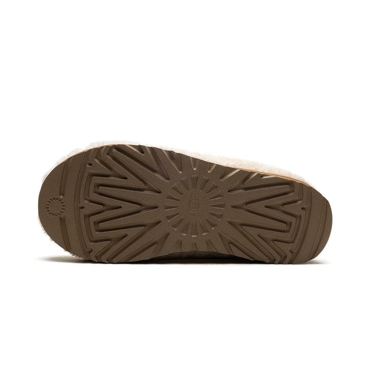 UGG TASMAN MAXI CURLY SLIPPER NATURAL (WOMEN&