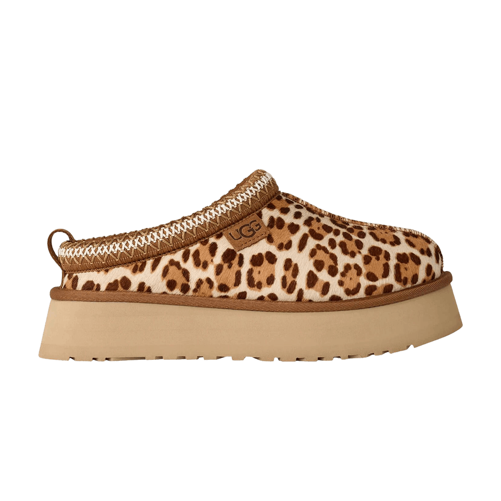 UGG TAZZ PLAINS SLIPPER FELICITY LEOPARD JASMINE (WOMEN&