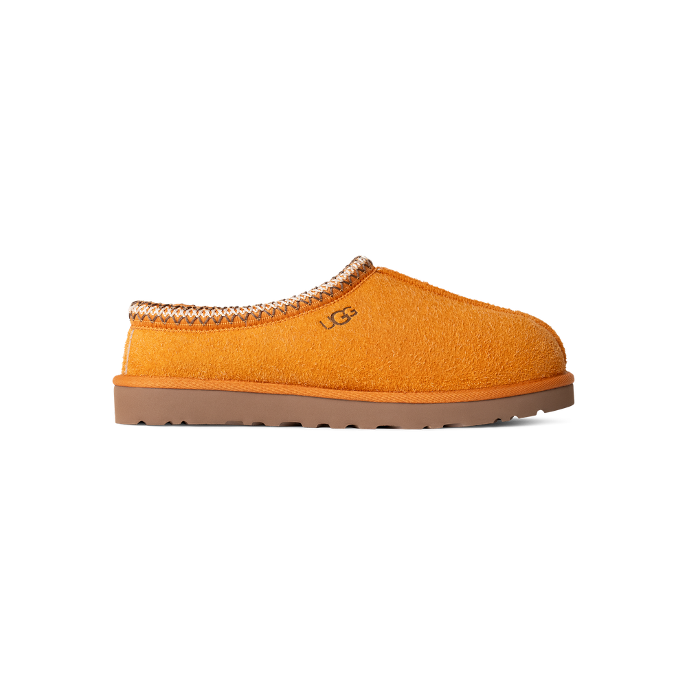 UGG TASMAN SHAGGY SUEDE SLIPPER DARK APRICOT