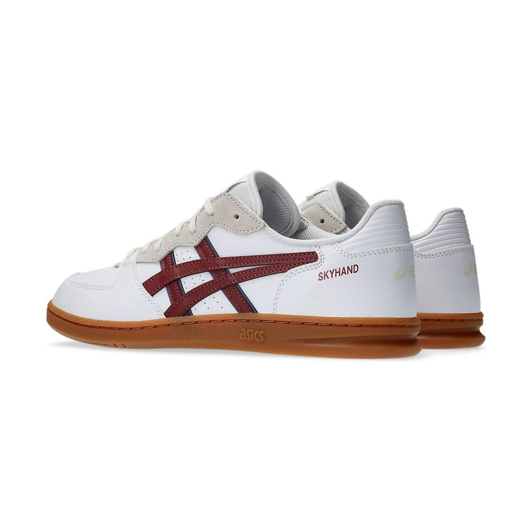 ASICS SKYHAND OG WHITE BRISKET RED GUM