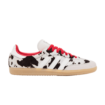 ADIDAS SAMBA OG COW PRINT AURORA COFFEE (WOMEN'S) — Stock