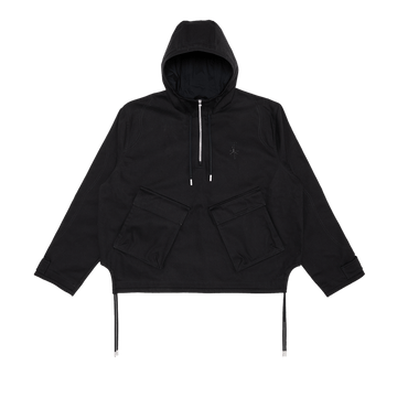 AIR JORDAN X TRAVIS SCOTT 1/2-ZIP JACKET 'BLACK' — Stock