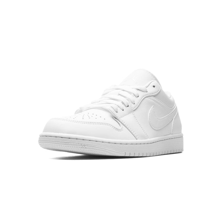 JORDAN 1 LOW TRIPLE WHITE