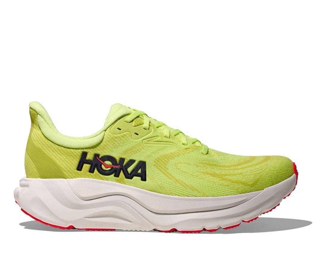 HOKA ONE ONE ARAHI 8 NEON YUZU NEON FLAME — Stock #1
