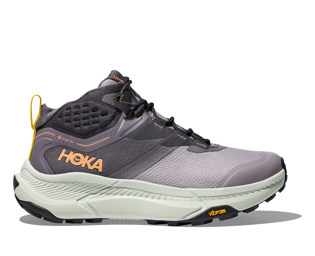 HOKA ONE ONE TRANSPORT HIKE GORE-TEX GREY SKIES SEA GLASS WOMENS
