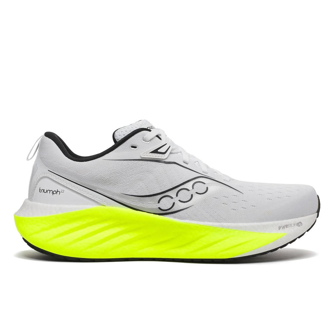SAUCONY TRIUMPH 22 WHITE CITRON — Stock 
