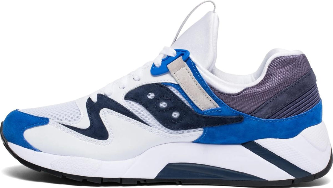 SAUCONY GRID 9000 WHITE BLUE