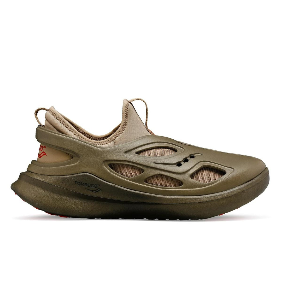 SAUCONY THE BUTTERFLY TOMBOGO BOULDER BROWN — Stock 
