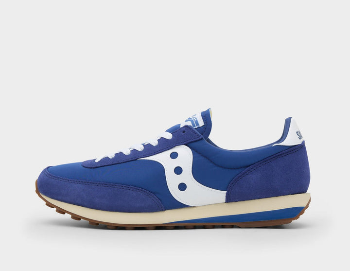 SAUCONY TRAINER 80 BLUE WHITE GUM SOLE
