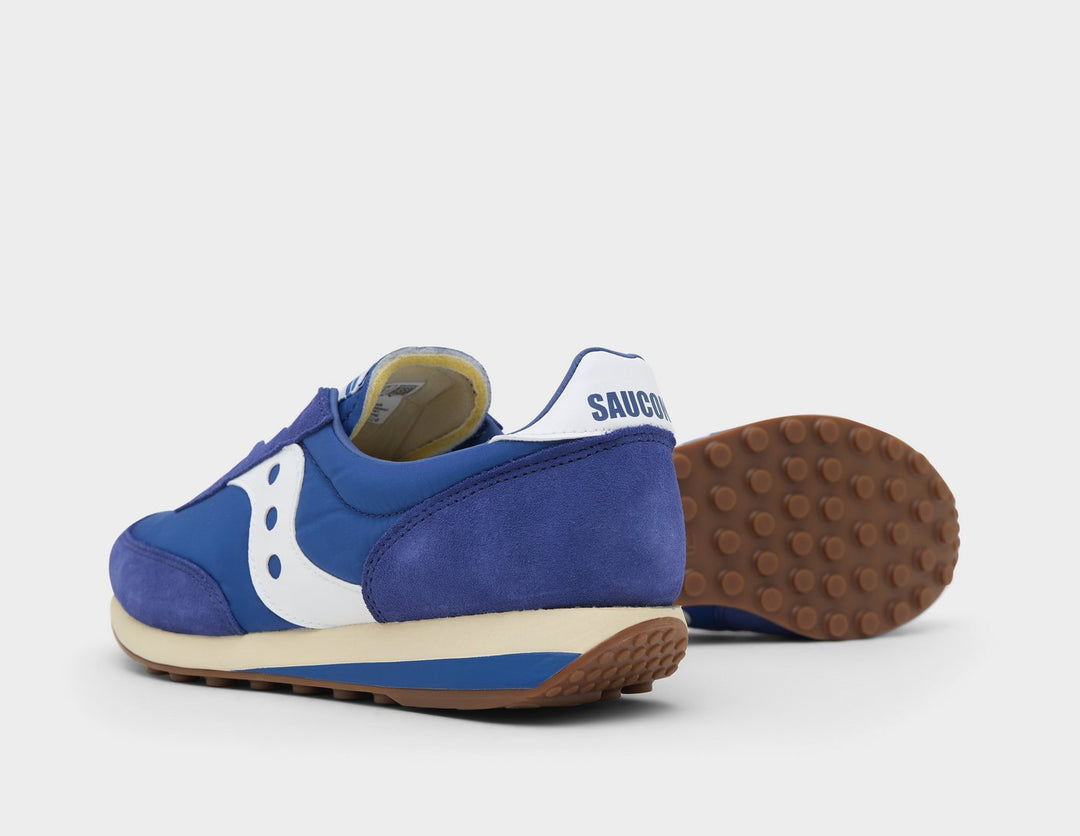 SAUCONY TRAINER 80 BLUE WHITE GUM SOLE