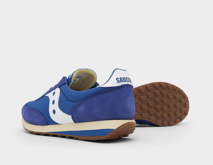 SAUCONY TRAINER 80 BLUE WHITE GUM SOLE