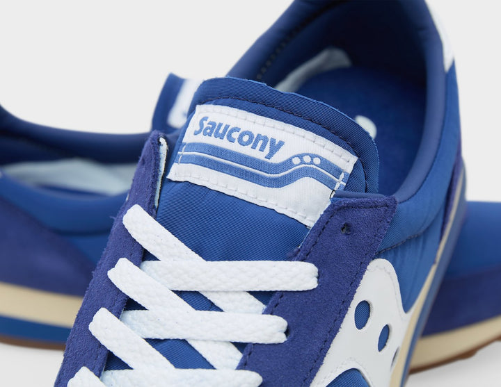 SAUCONY TRAINER 80 BLUE WHITE GUM SOLE