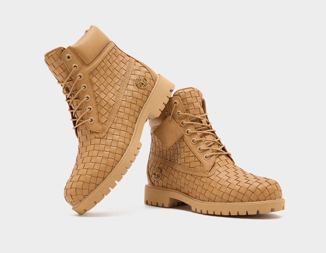 TIMBERLAND TEXTURED PREMIUM 6 INCH BOOT BEIGE