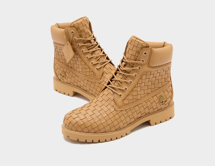 TIMBERLAND TEXTURED PREMIUM 6 INCH BOOT BEIGE