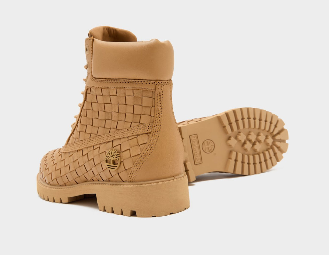 TIMBERLAND TEXTURED PREMIUM 6 INCH BOOT BEIGE