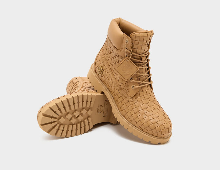 TIMBERLAND TEXTURED PREMIUM 6 INCH BOOT BEIGE