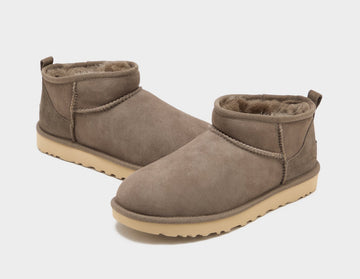 UGG CLASSIC ULTRA MINI BOOTS WOMEN'S BROWN — Stock