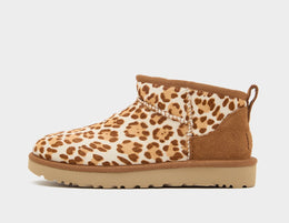 UGG CLASSIC ULTRA MINI PLAINS BOOT WOMEN'S BROWN