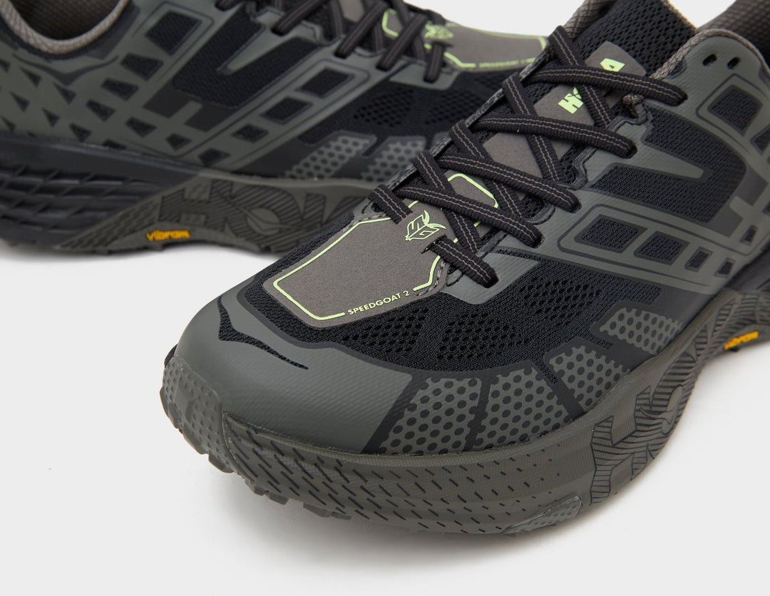 HOKA SPEEDGOAT 2 STEEL GREY BLACK