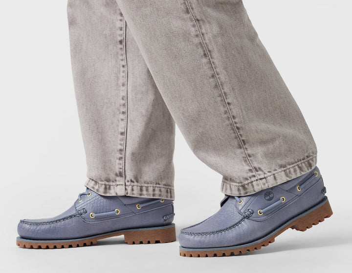 TIMBERLAND 3 EYE AUTHENTIC BOAT SHOE BLUE