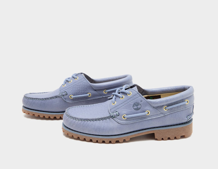 TIMBERLAND 3 EYE AUTHENTIC BOAT SHOE BLUE