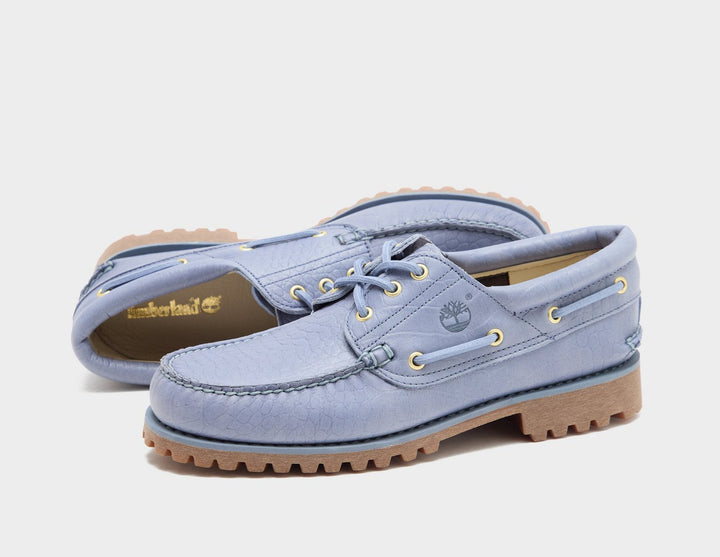 TIMBERLAND 3 EYE AUTHENTIC BOAT SHOE BLUE