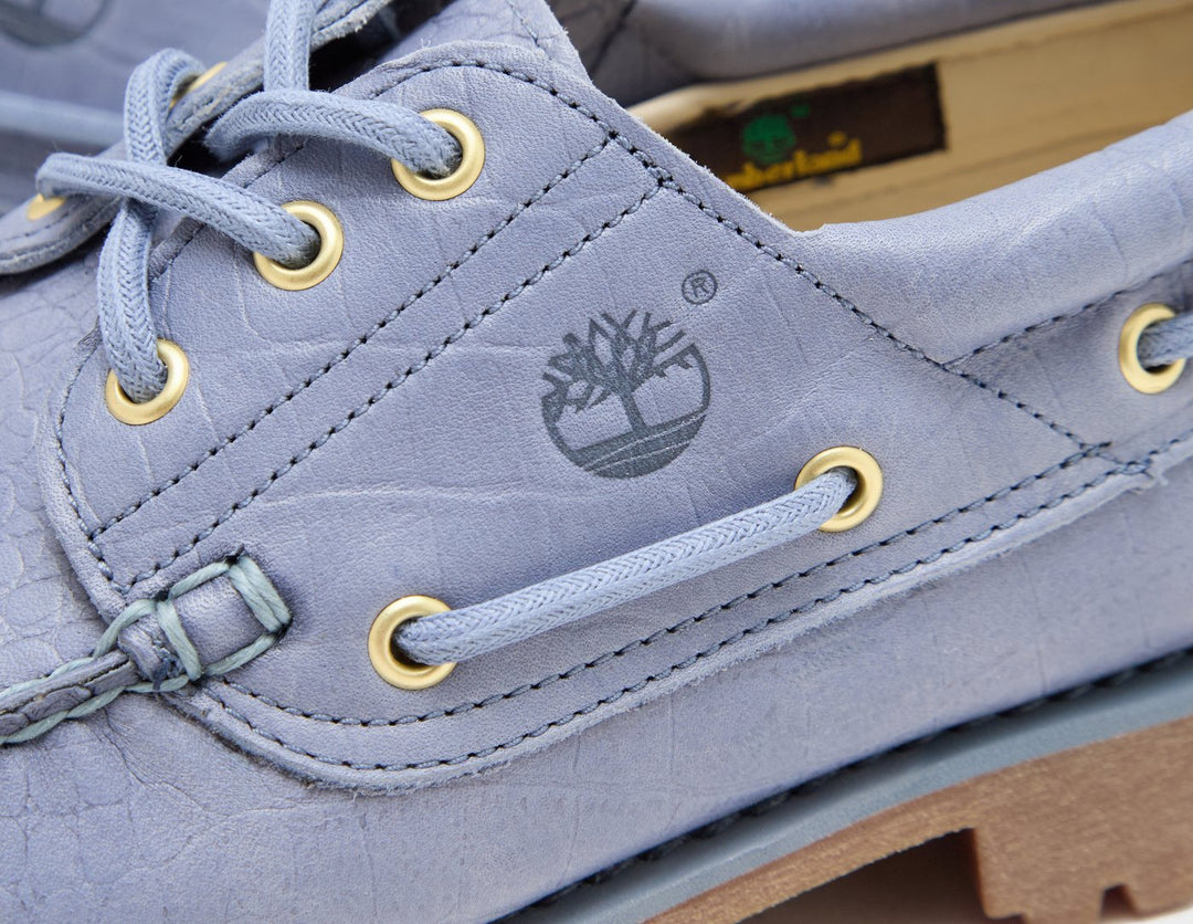 TIMBERLAND 3 EYE AUTHENTIC BOAT SHOE BLUE
