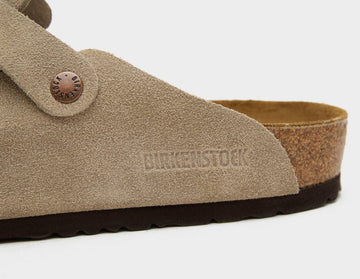 BIRKENSTOCK BOSTON WOMEN'S TAUPE SUEDE