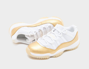 JORDAN AIR 11 RETRO LOW 'MOTHER'S DAY' WOMEN'S GOLD — Stock