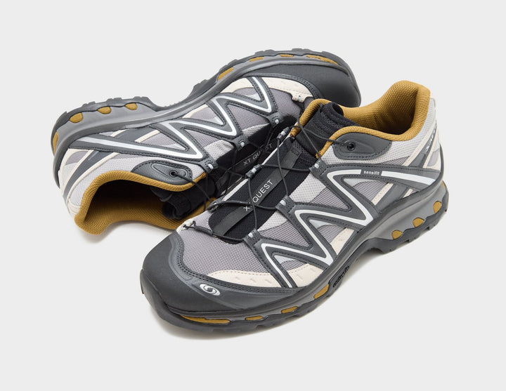 SALOMON XT-QUEST LIGHT GREY MUSTARD ACCENT