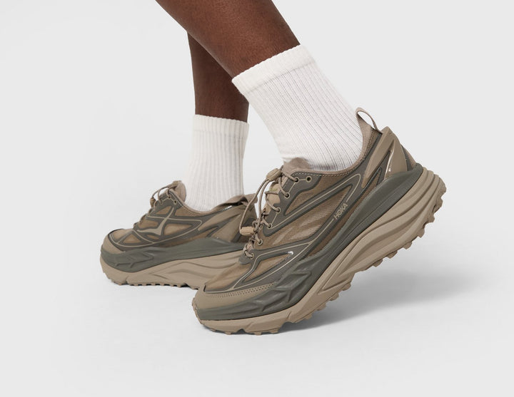 HOKA STINSON ONE7 BROWN