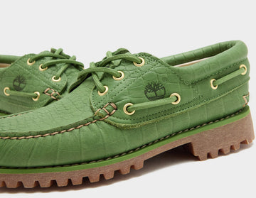 TIMBERLAND 3 EYE AUTHENTIC BOAT SHOE WOMEN'S GREEN