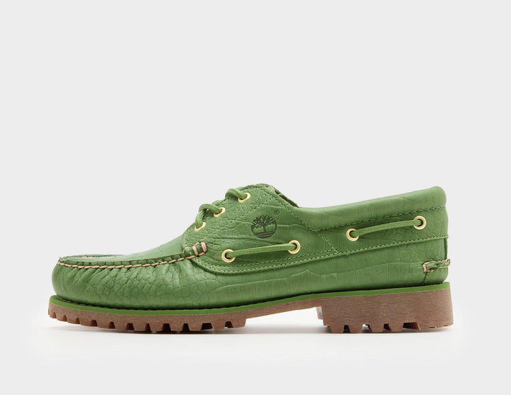 TIMBERLAND 3 EYE AUTHENTIC BOAT SHOE GREEN