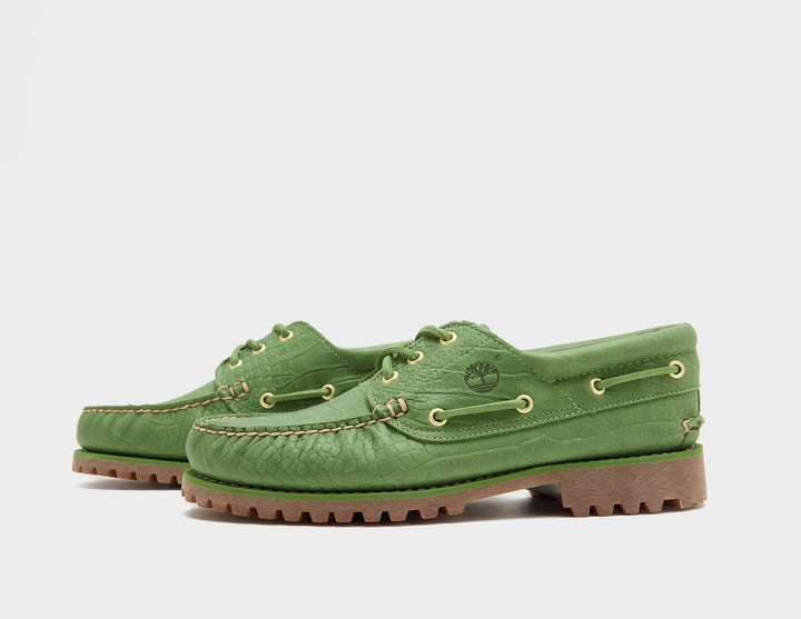 TIMBERLAND 3 EYE AUTHENTIC BOAT SHOE GREEN