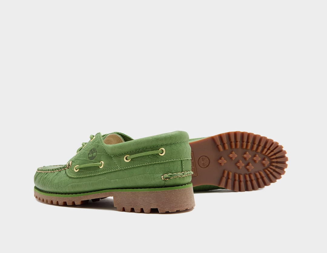 TIMBERLAND 3 EYE AUTHENTIC BOAT SHOE GREEN