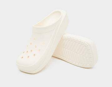 CROCS BLUNT TOE CLOG WHITE — Stock