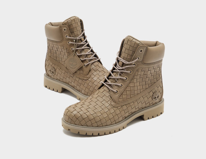 TIMBERLAND TEXTURED PREMIUM 6 INCH BOOT GREY